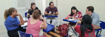 Notícia: Seduc qualifica educadores de todas as regiões com o Programa Alfabetiza Pará